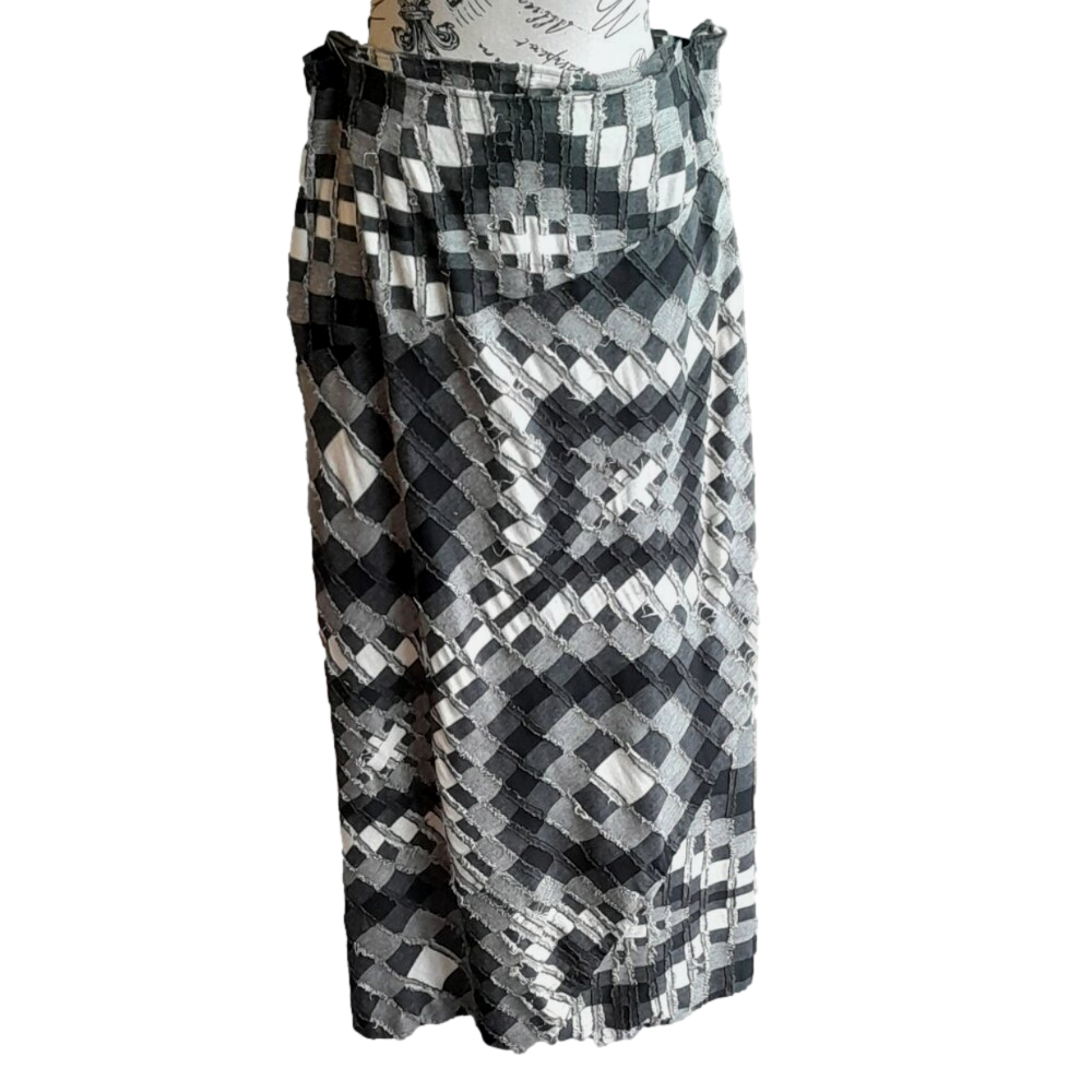 Tribal Patchwork Skirt - image 1